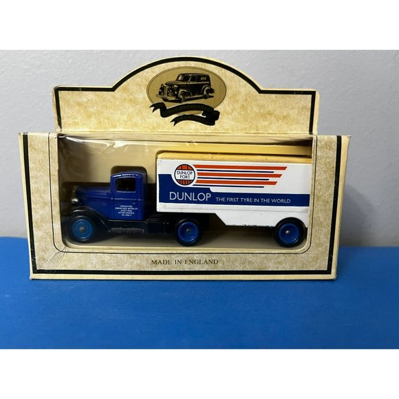 Vintage LLEDO DAYS GONE DIECAST 1935 FORD 3T ARTICULATED TRUCK DUNLOP - Picture 1 of 7